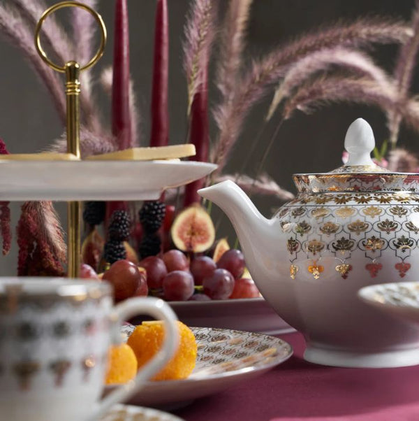 Noor Tea Set - (Tea pot, milk pot, sugar pot)