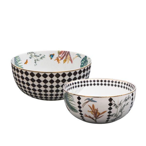 Tropical Serving Bowls Set