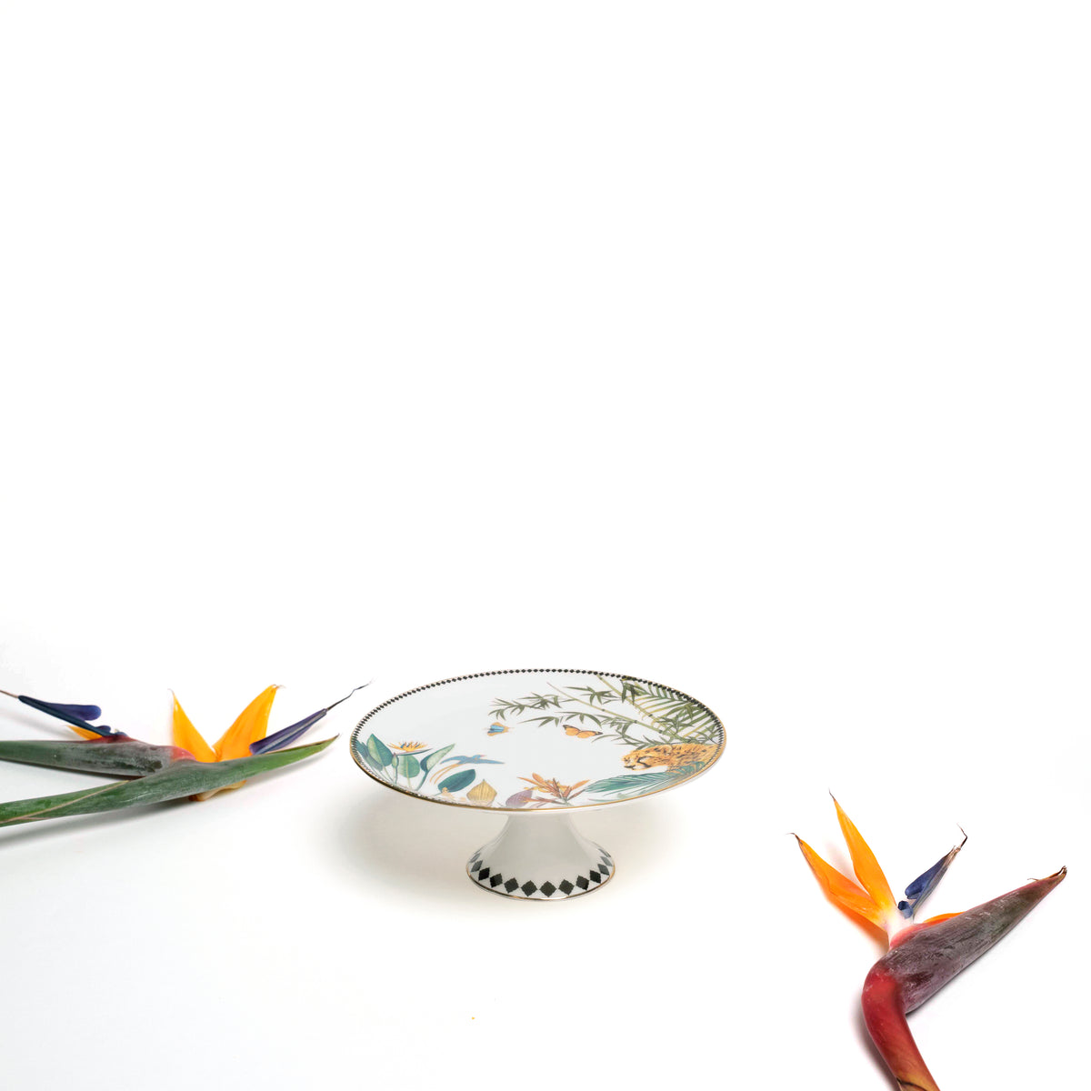 Tropical Footed Stand - Set of 1