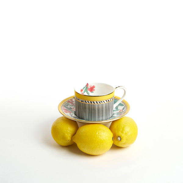 Savannah Round Cup & Saucer  - Set of 6