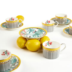 Savannah Round Cup & Saucer  - Set of 6