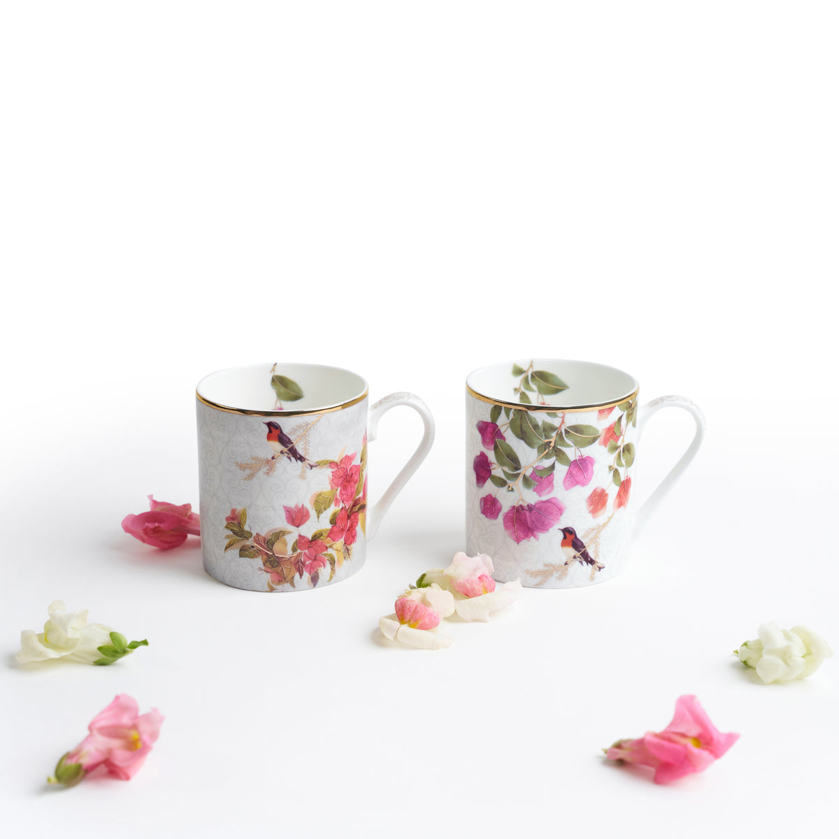Bougainvillea Coffee Mug - Set of 2