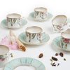 Zarah Round Cup & Saucer - Set of 6