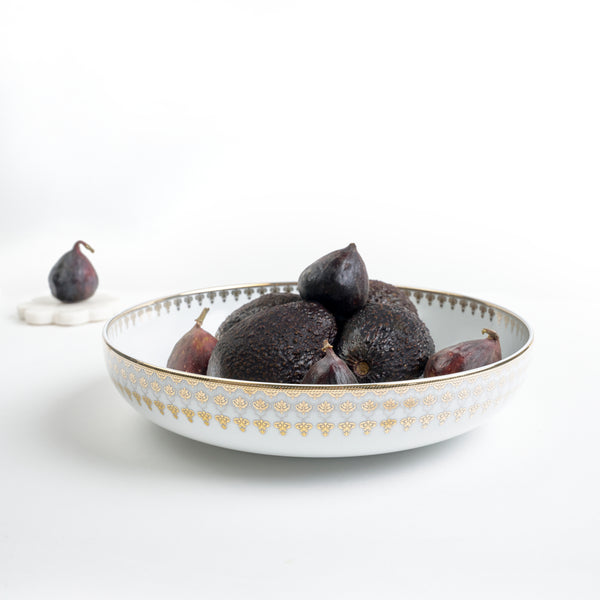 Noor Flat Large Serving Bowl