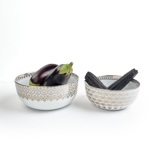 Noor Serving Bowl (Set of 2 - Medium & Large)