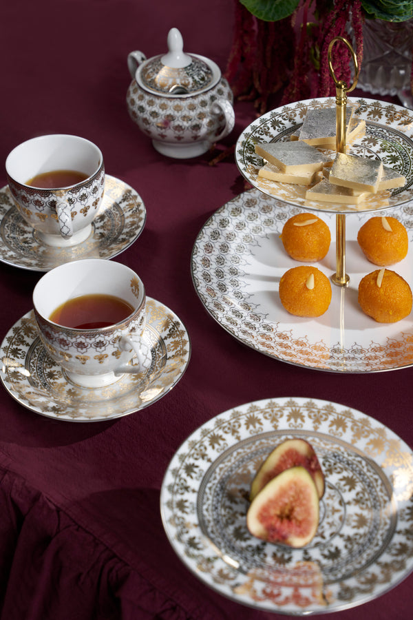 Noor Cake Stand - Set of 1