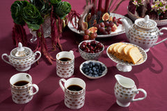 Noor Footed Stand - Set of 1