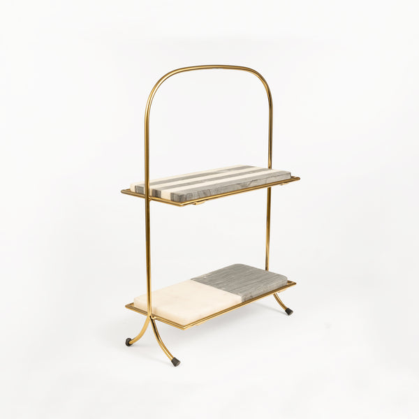 Zebra Two Tier Stand
