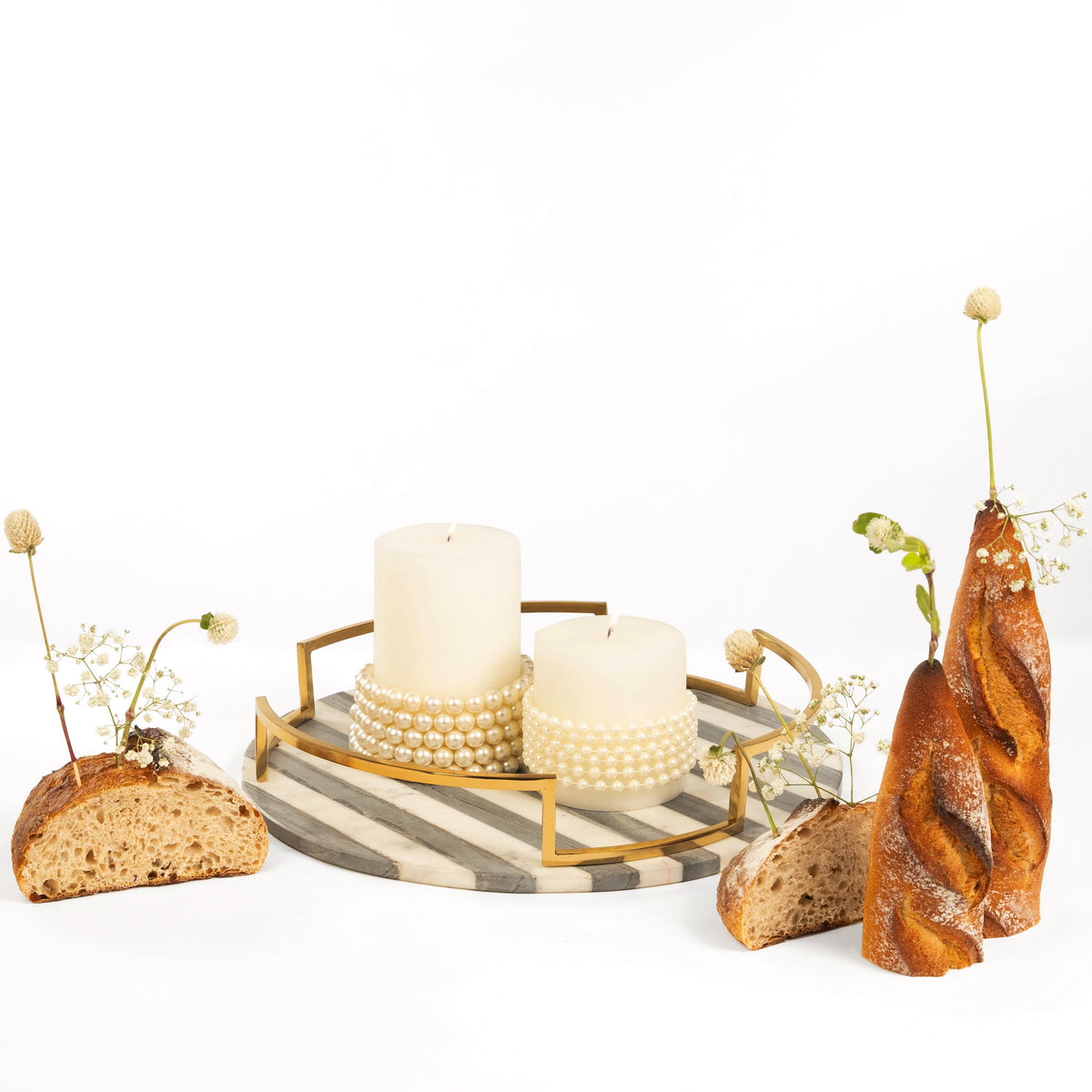 Zebra Round Tray