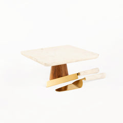 Marmoreal Cake Knives - Set of 2