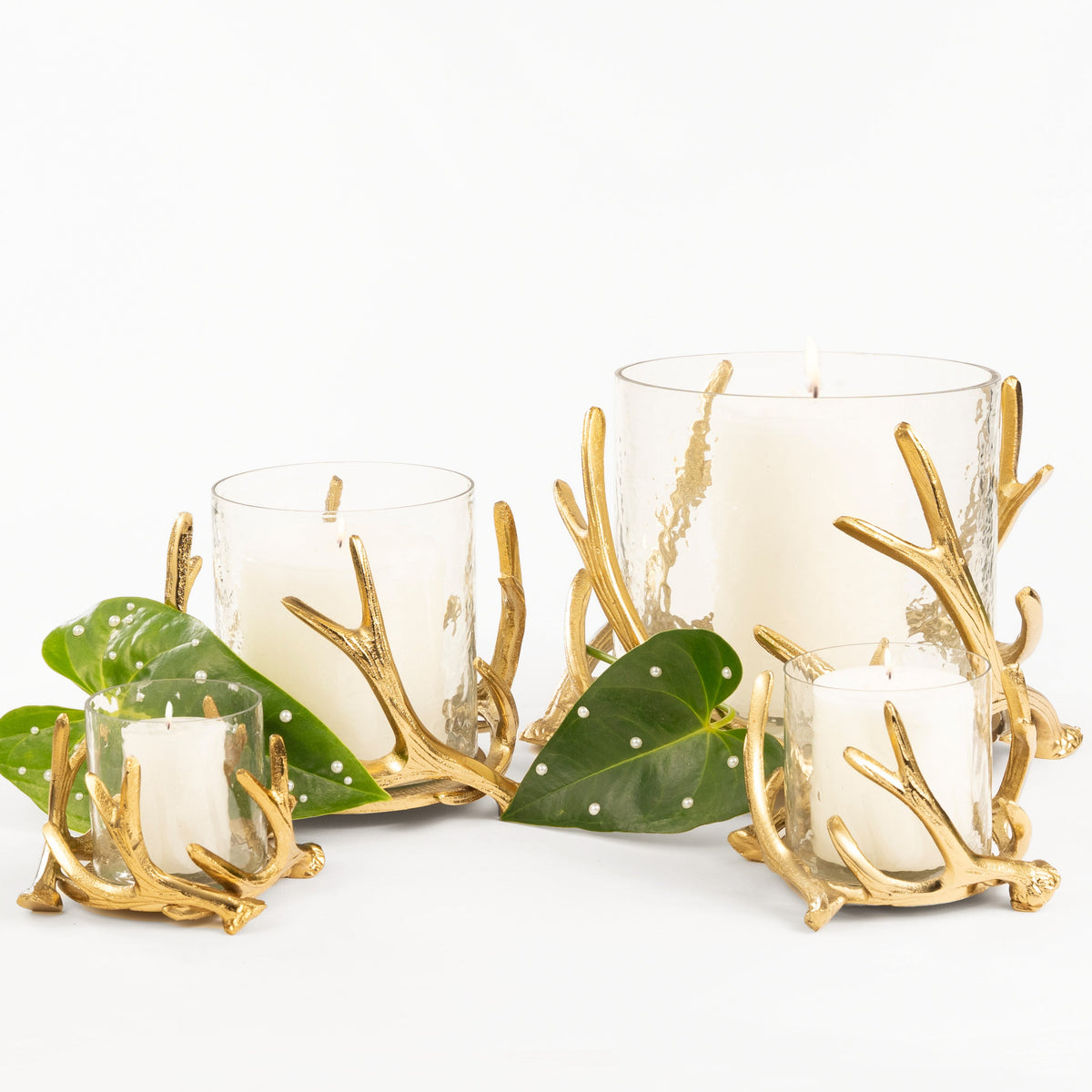 Branched Candle Stands - Set of 4