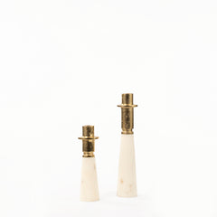 Marmoreal Candle Stands - Set of 2