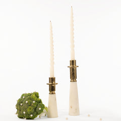 Marmoreal Candle Stands - Set of 2