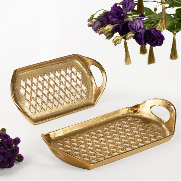 Lattice Trays - Set of 2