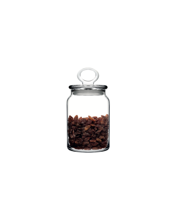 Kitchen Storage Jar with lid 860 ml - Pack of 2