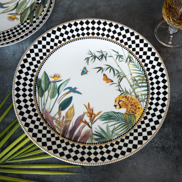 Tropical Round Platter 12"