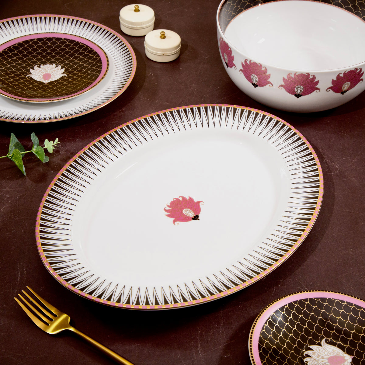 Blossom Oval Platter 14"