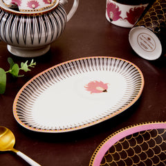 Blossom Oval Cup & Saucer - Set of 6