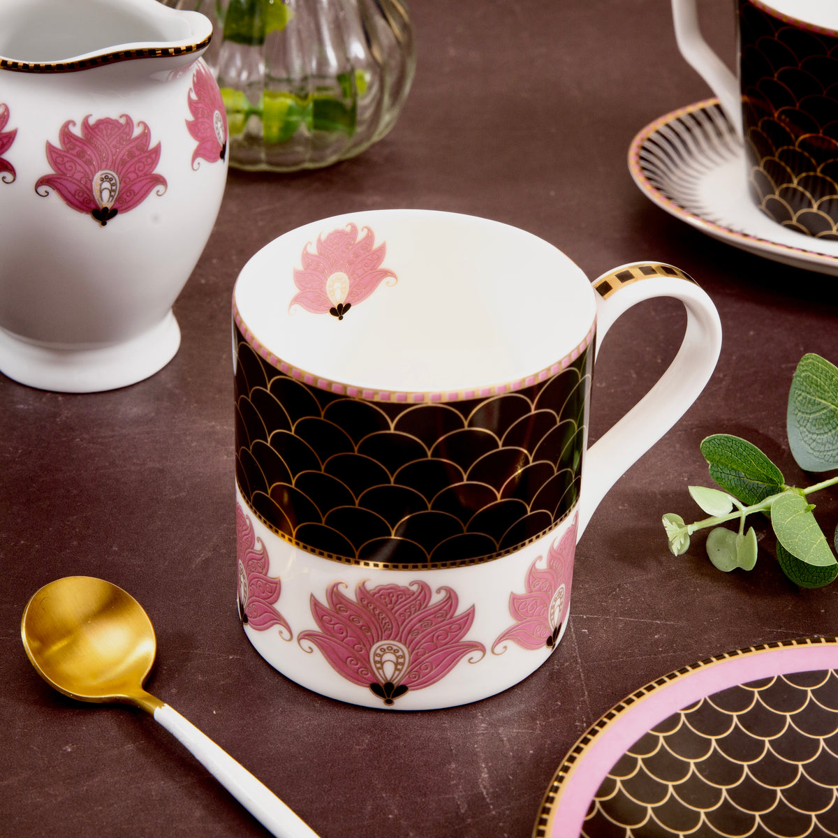 Blossom Coffee Mugs - Set of 2