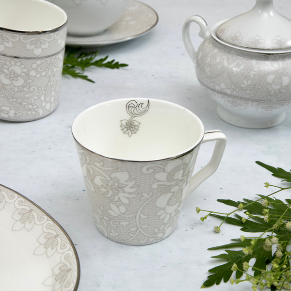 Chantilly Oval Cup & Saucer - Set of 6