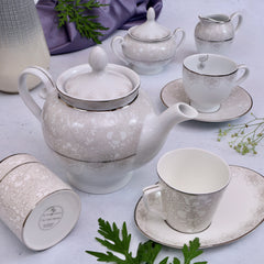 Chantilly Tea Set - (Tea pot, milk pot & sugar pot)