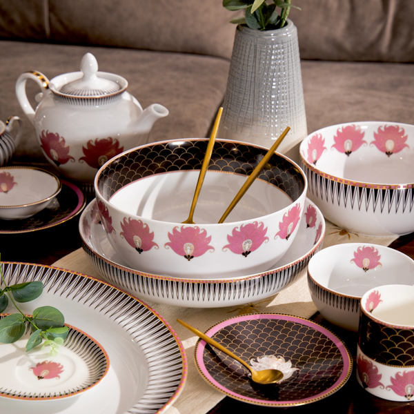 Blossom Flat Serving Bowl