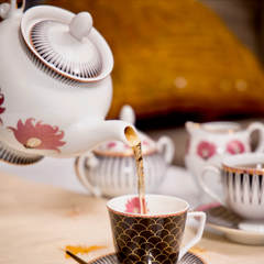 Blossom Tea Set - (Tea pot, milk pot & sugar pot)